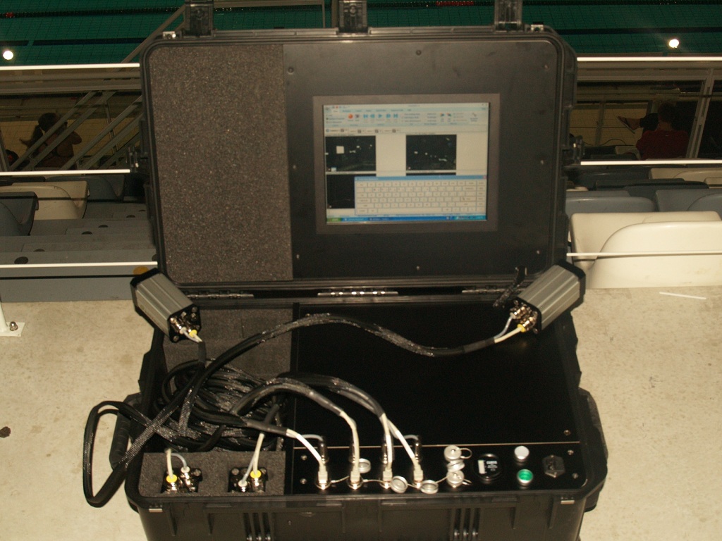 Recordings of the 4 cameras shown simultaniously 