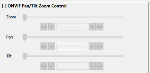 ONVIF Pan/Tilt GUI